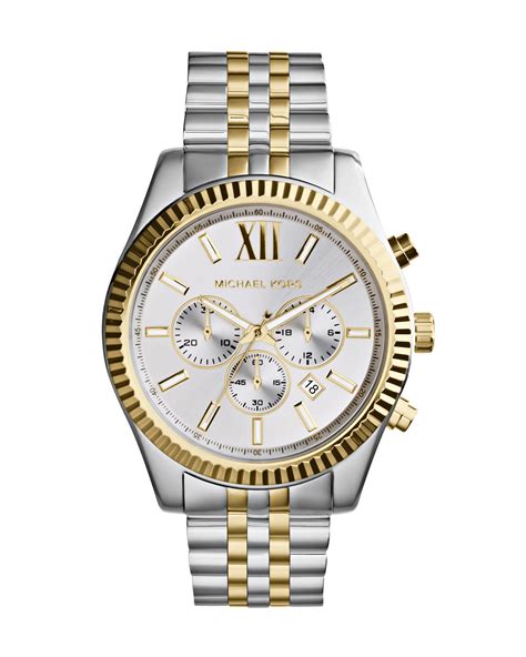 mid size michael kors watch|Michael Kors chronograph watch.